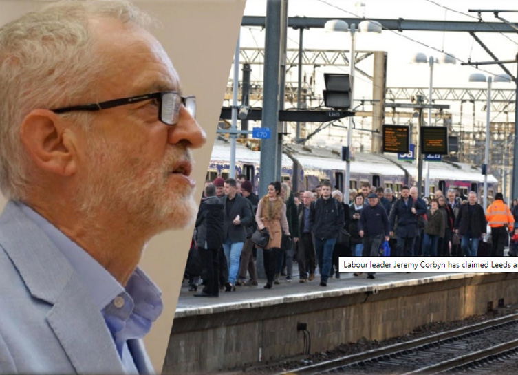 Jeremy corbyn pledges Leeds Yorkshire transport investment